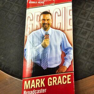 Mark Grace Bobble head (Broadcaster)